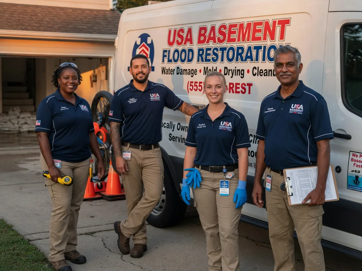 Basement Flood Cleanup company in Footville, WI